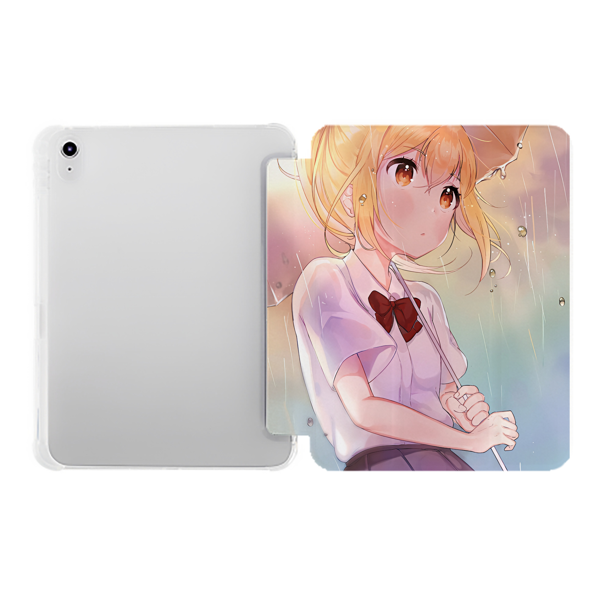 （画像用） ハイキュー!! Haikyu!! IPad ケース ペン収納付き 三つ折りスタンド PUレザー×シリコン 対応機種9.5/10.5/10.9インチ